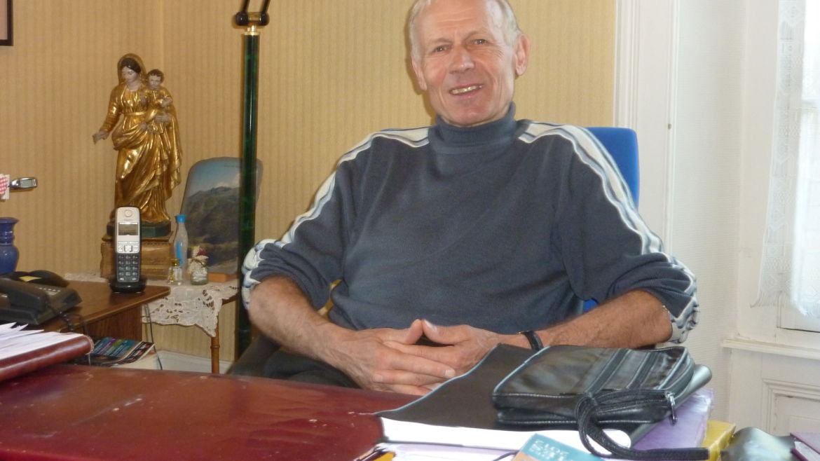 René Pichon, un retraité actif et heureux.