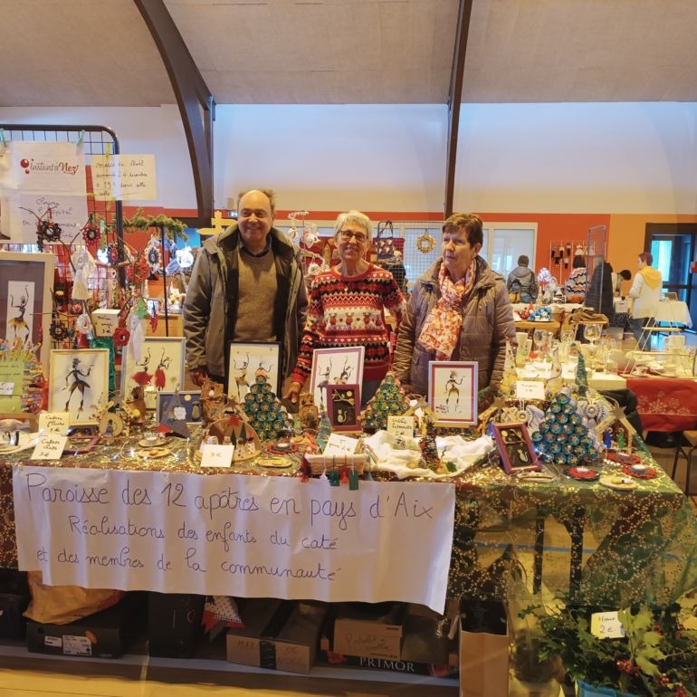 Le marché de Noël à Drumettaz