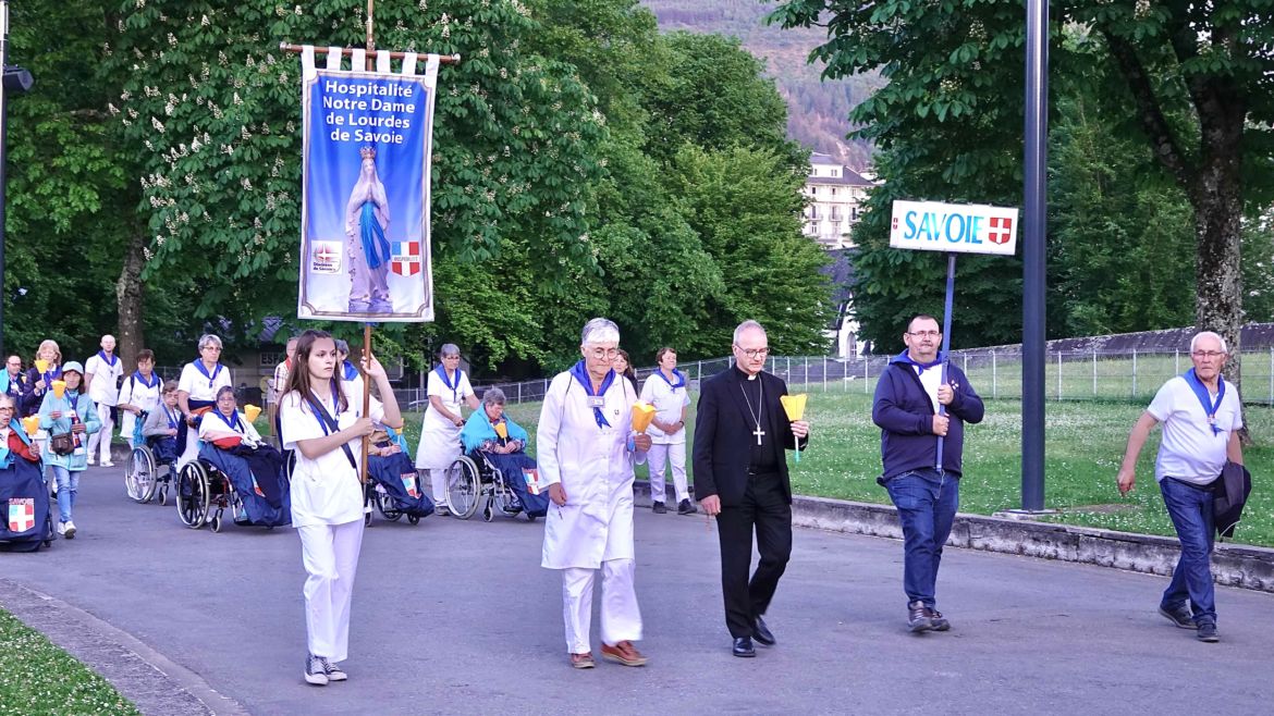 Pèlerinage des diocèses de Savoir à Lourdes