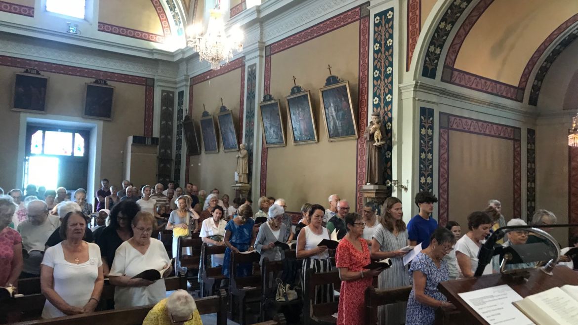 La fête patronale à Trévignin