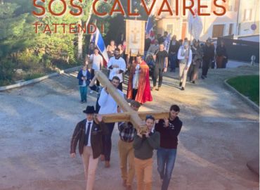 Procession et installation d’une croix à Méry