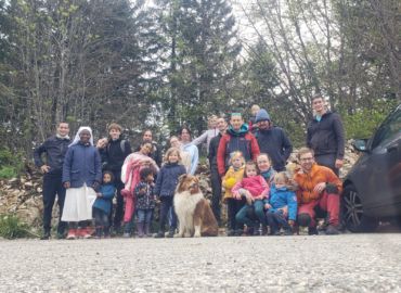 Rando des familles à la croix des bergers