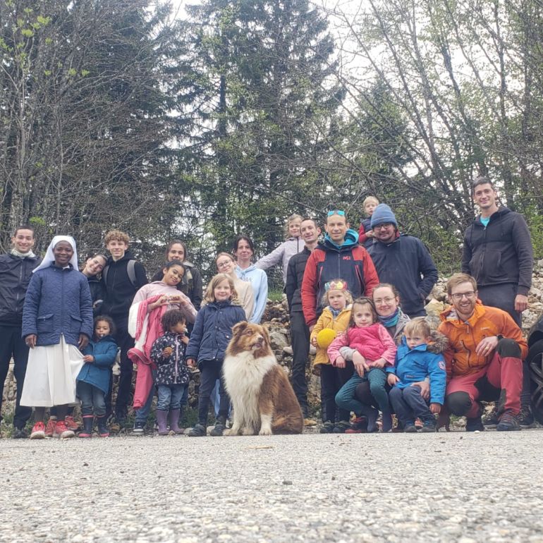 Rando des familles à la croix des bergers