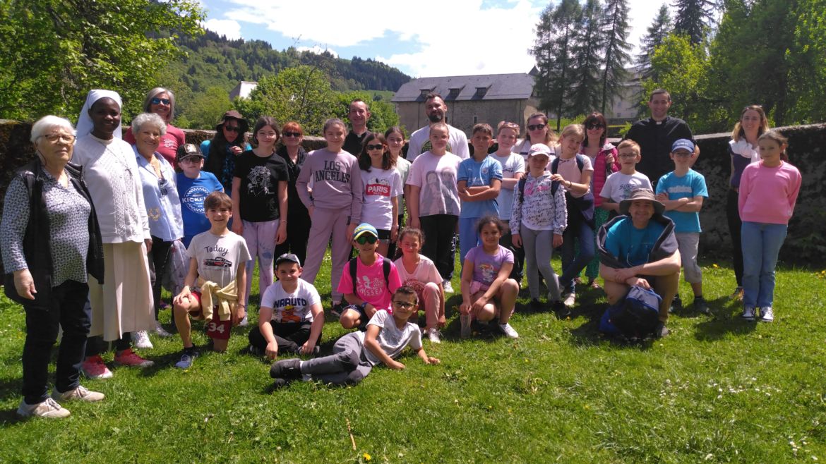 Retraite des enfants à l’abbaye de Tamié