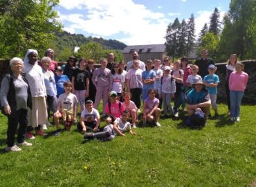 Retraite des enfants à l’abbaye de Tamié