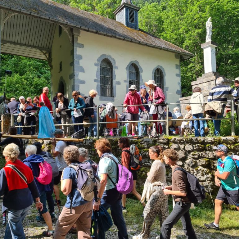 Pèlerinage à Notre Dame de Bellevaux