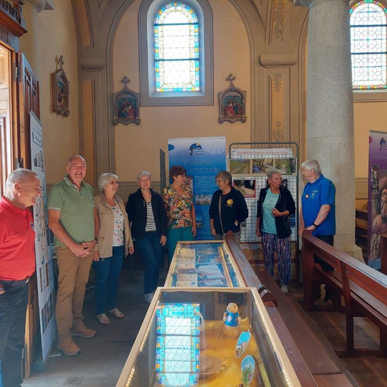 Avec les pèlerins de Compostelle