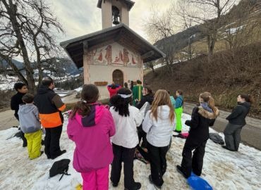 De la neige pour les collégiens et les lycéens de l’aumônerie