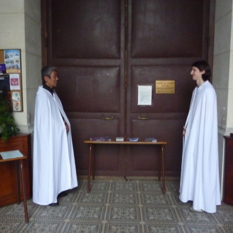 Rencontre avec deux baptisés de Pâques