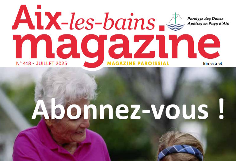 Abonnez-vous au journal paroissial
