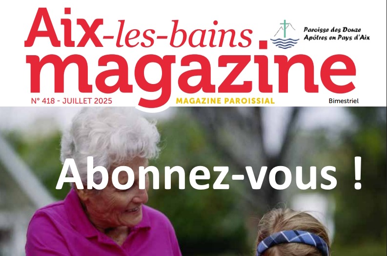 Abonnez-vous au journal paroissial