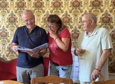Merci et reconnaissance de la  paroisse à Eudes Bouvier